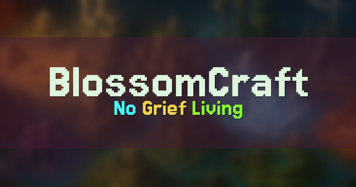 BlossomCraft Economy Minecraft server