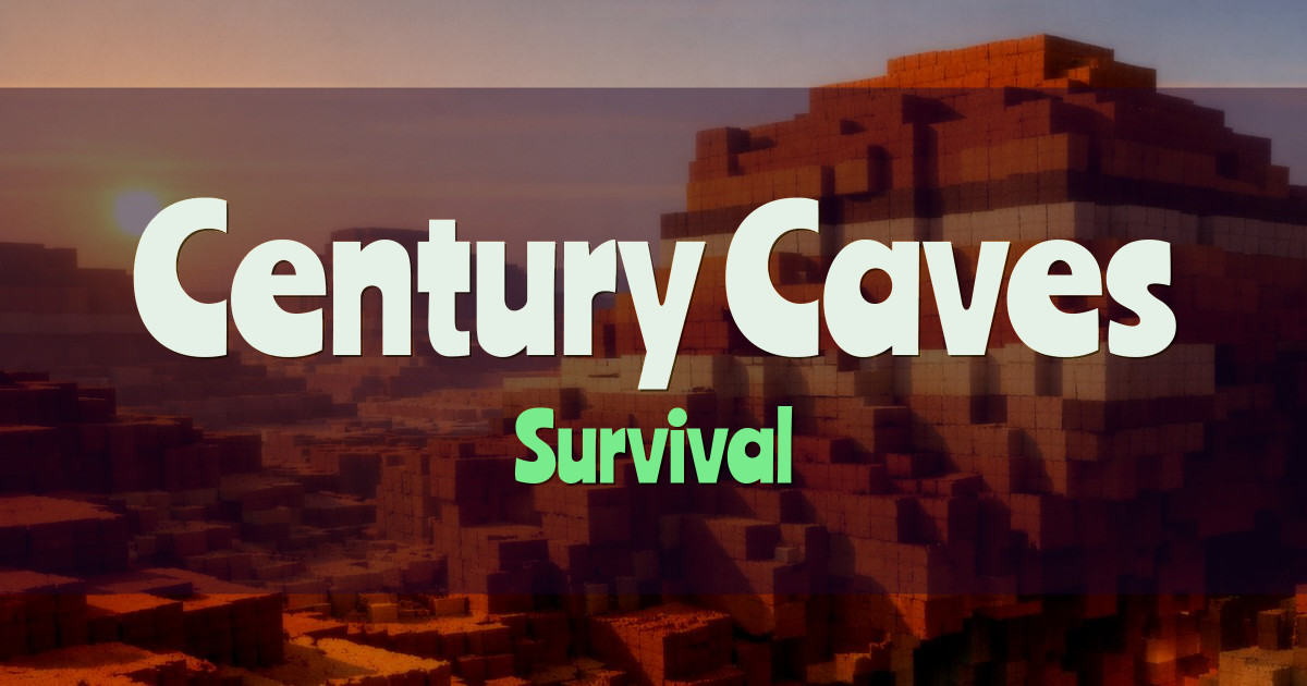 Century Caves Survival Minecraft server