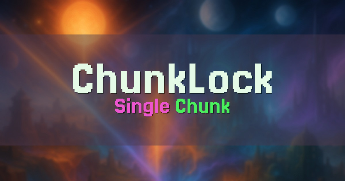 ChunkLock Survival Minecraft server