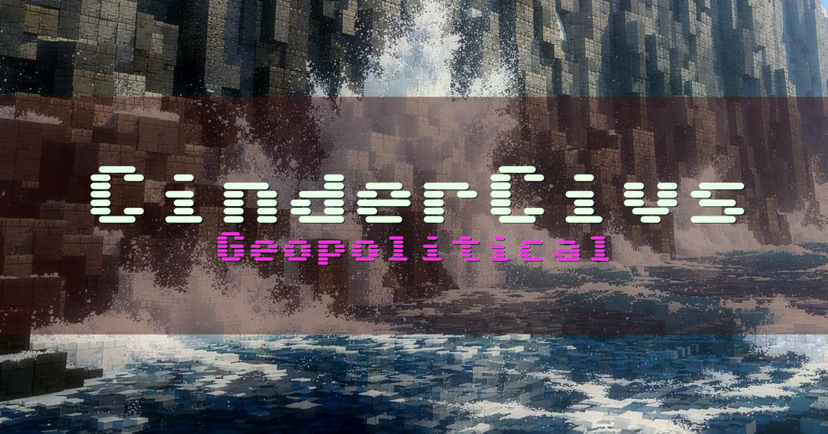 CinderCivs Geopolitical Minecraft server