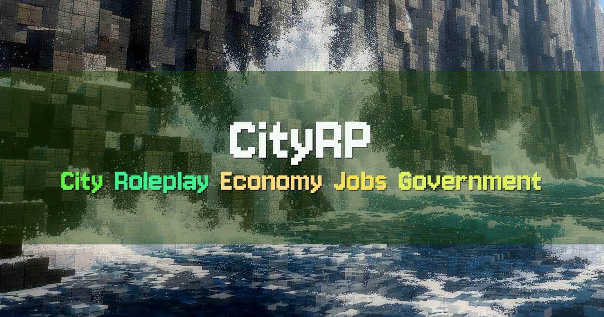 Banner for CityRP City Roleplay with Economy and Government (play.cityrp.org)