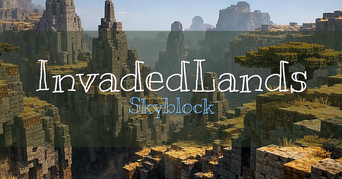 Banner for InvadedLands Skyblock (invadedlands.net)