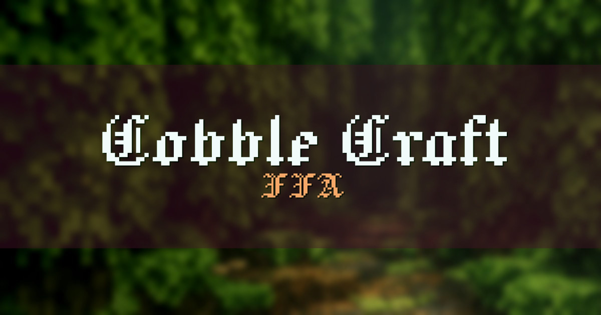 Cobble Craft FFA Minecraft server