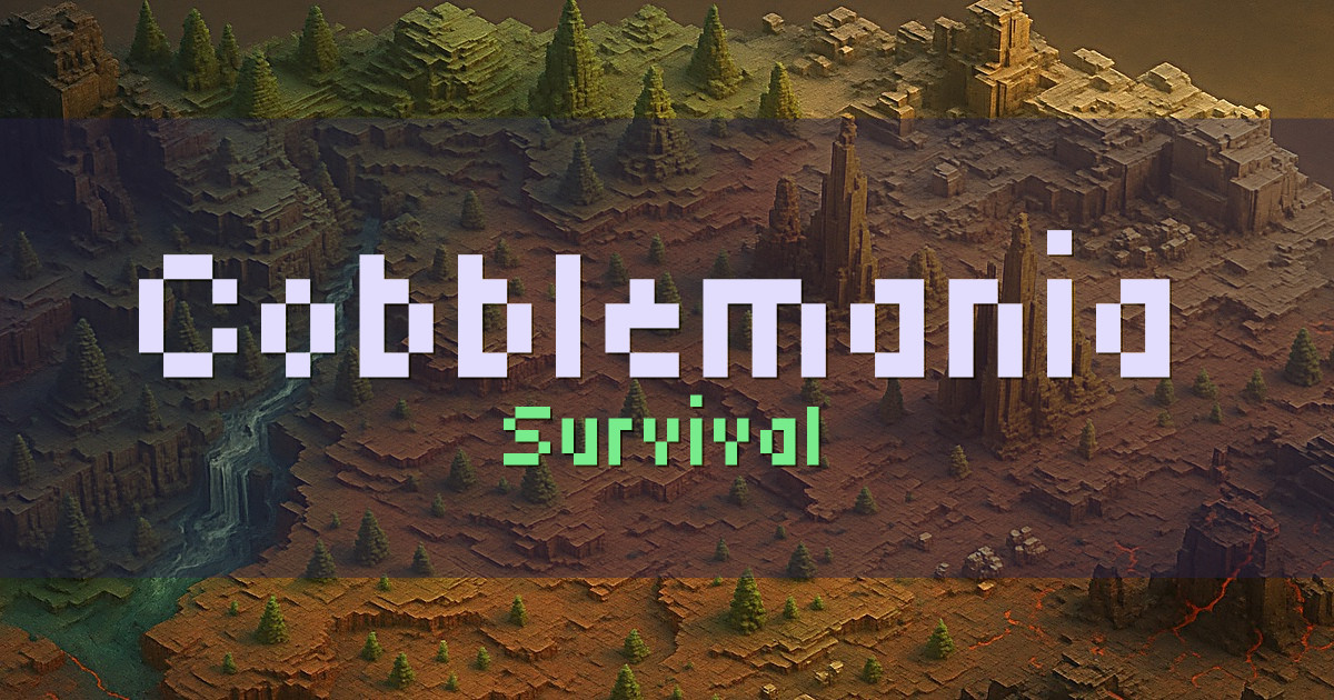 Cobblemania Survival Minecraft server