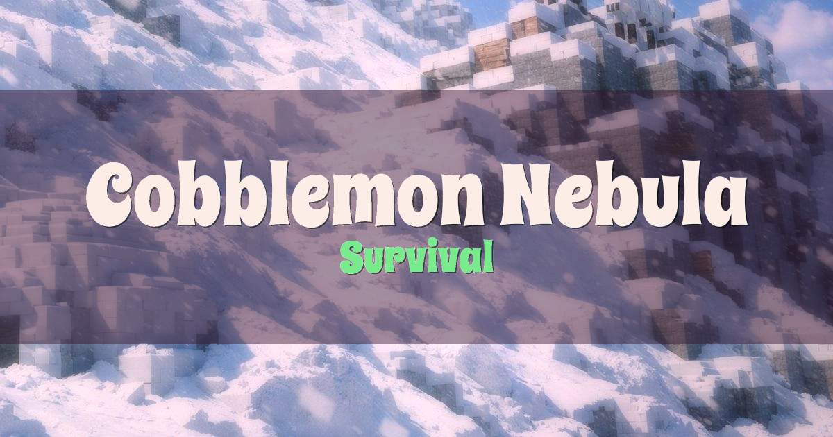 Banner for Cobblemon Nebula Survival