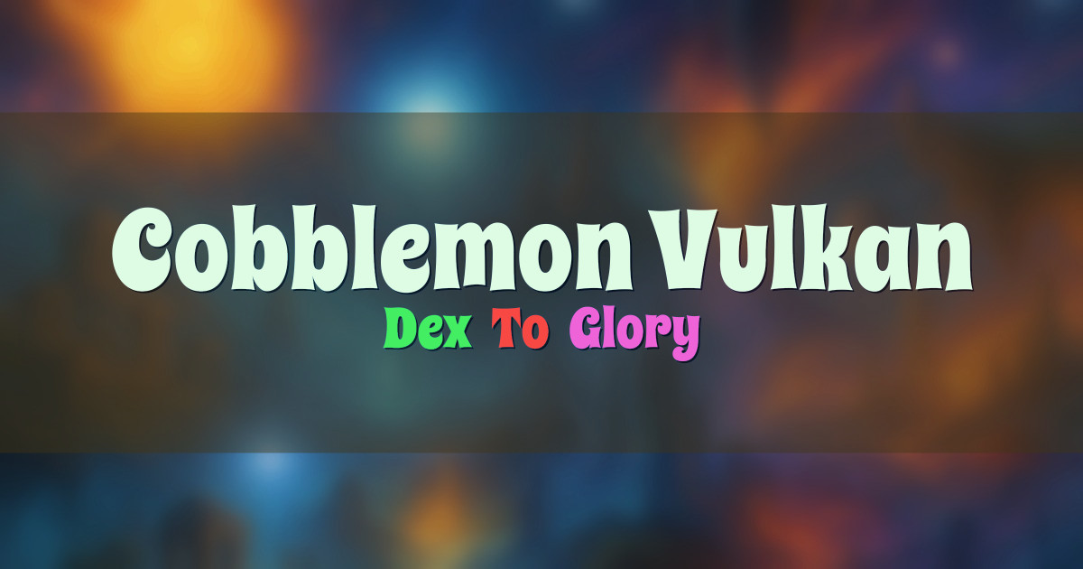 Cobblemon Vulkan Competitive Minecraft server