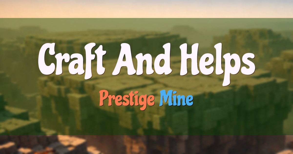 Craft And Helps Prison Minecraft server