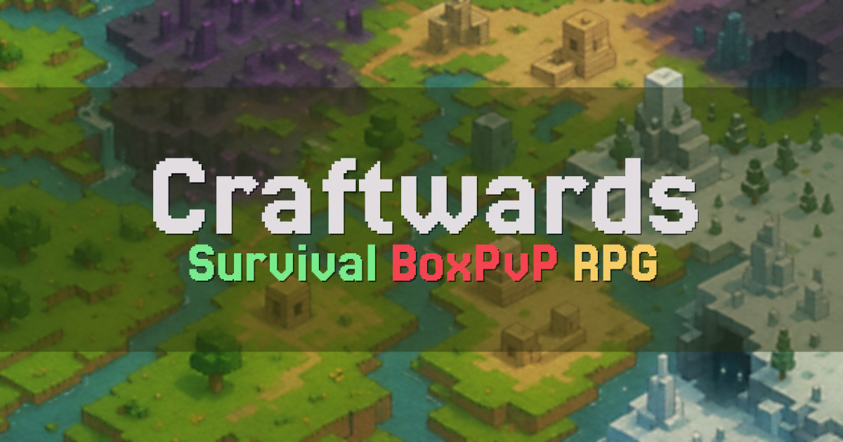 Banner for Craftwards Survival with Custom Abilities and BoxPvP (mc.craftwards.net)