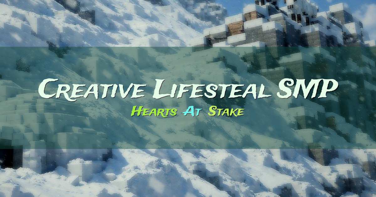 Creative Lifesteal SMP Lifesteal Minecraft server