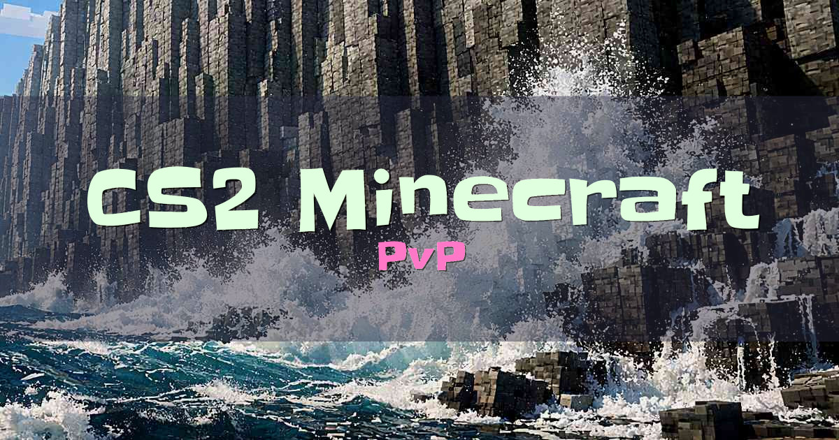 Banner for CS2 Minecraft PvP