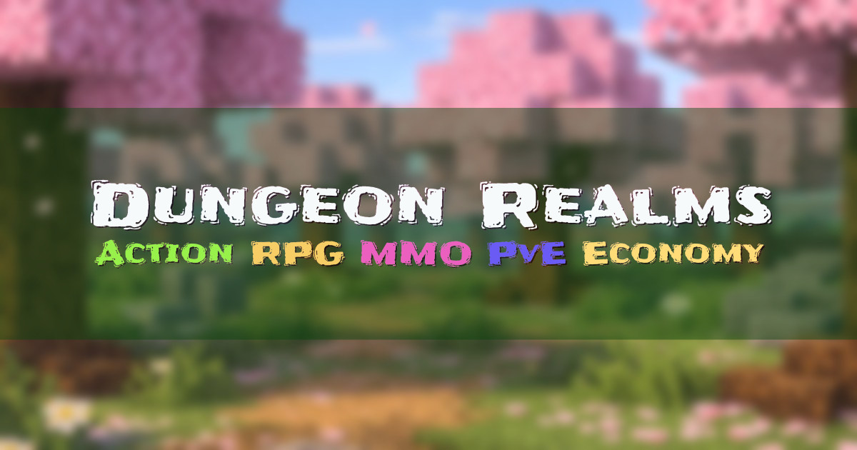 Banner for Dungeon Realms Action RPG MMO (play.dungeonrealms.net)