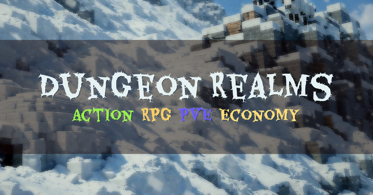 Banner for Dungeon Realms Action RPG MMO Experience (play.dungeonrealms.net)
