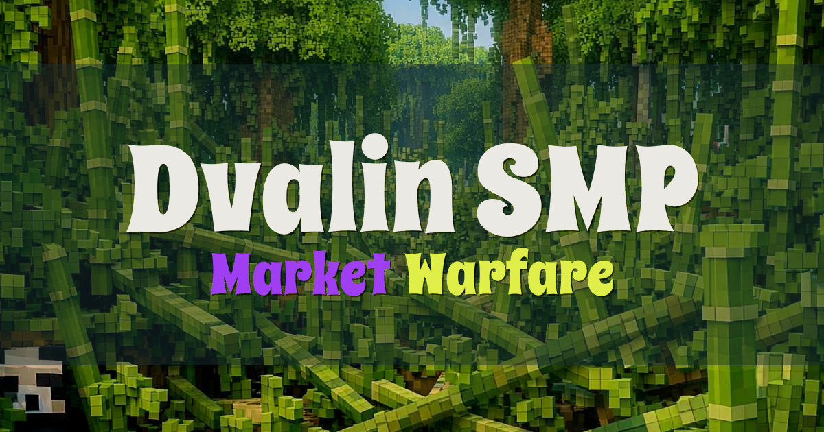 Dvalin SMP Economy Minecraft server