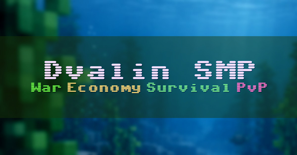 Banner for Dvalin SMP War Economy Survival (play.dvalinsmp.com)