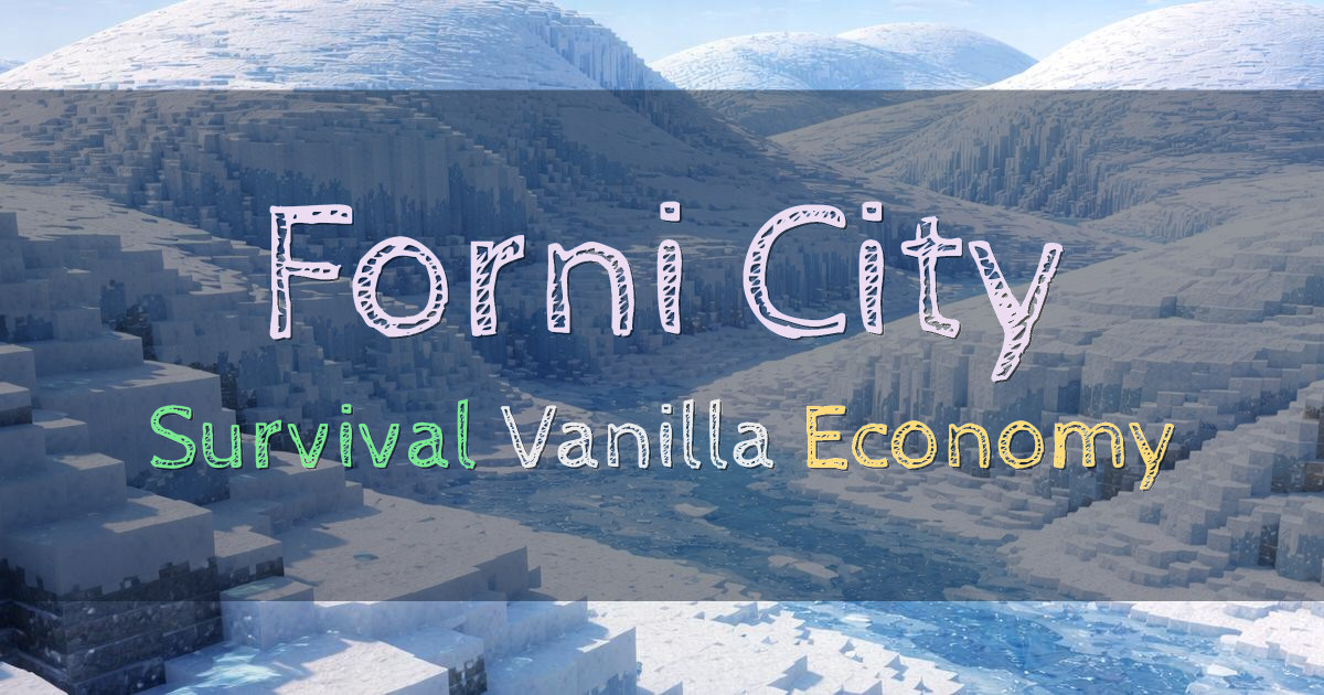 Banner for Forni City Survival Vanilla Plus Economy (jogar.fornicity.com.br)