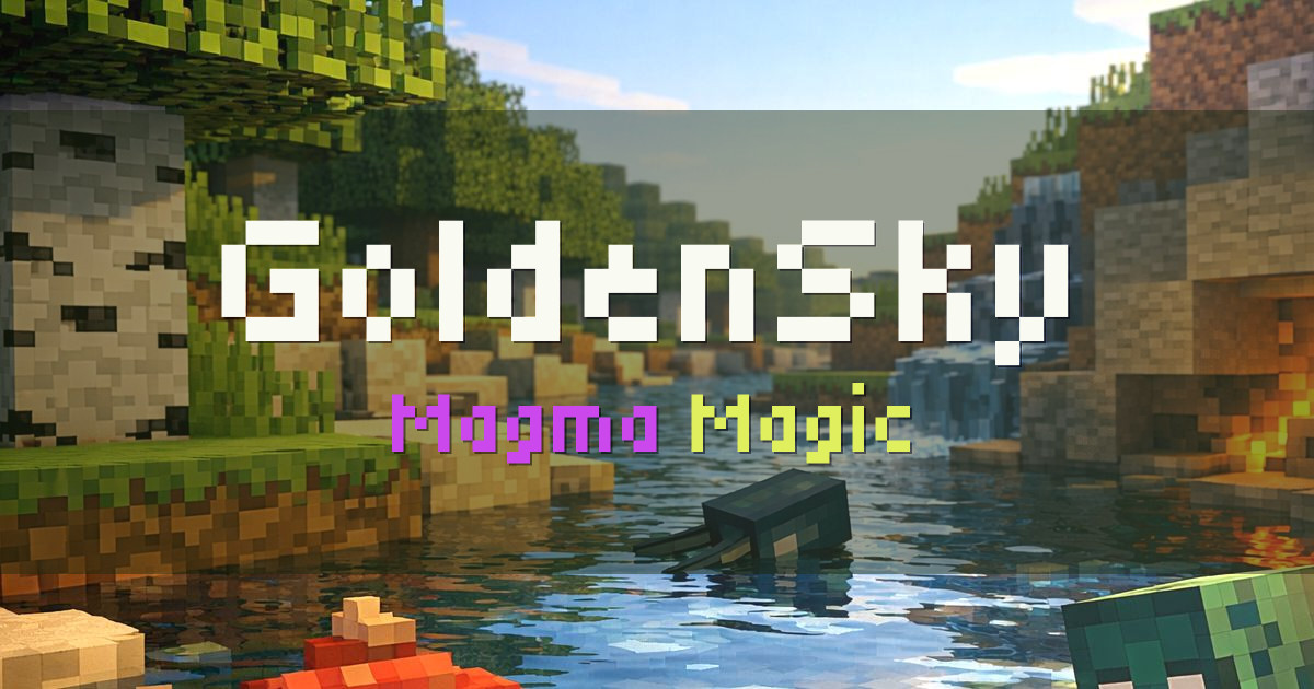GoldenSky Skyblock Minecraft server