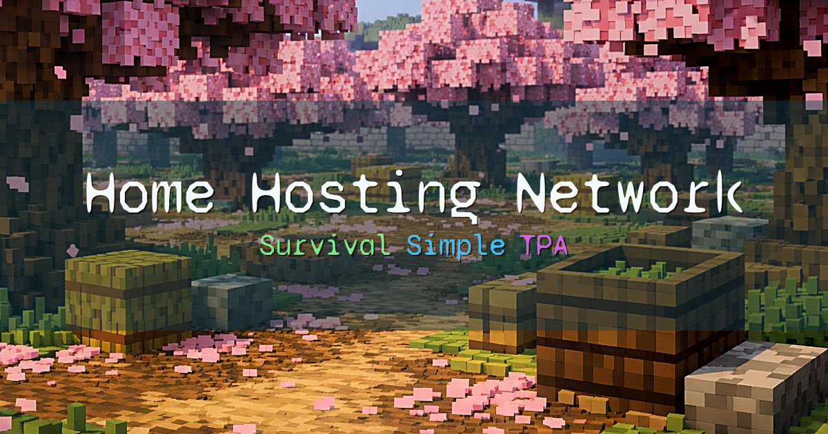 Banner for Home Hosting Network Simple Survival Server (212.227.14.5)