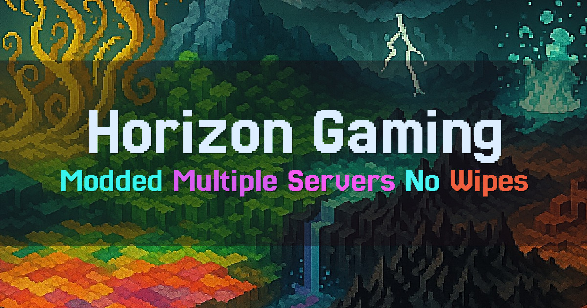 Banner for Horizon Gaming Modded Network ATM10 (atm10.horizon-gaming.net)
