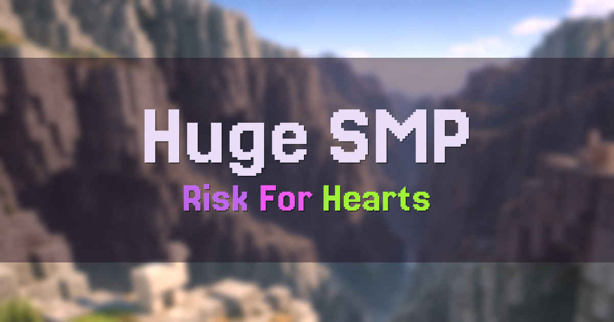 Huge SMP Lifesteal Minecraft server