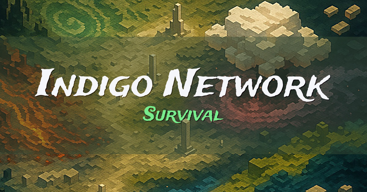 Indigo Network Survival Minecraft server