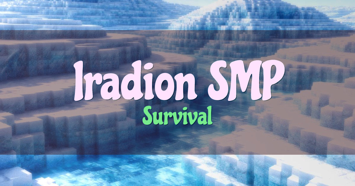 Iradion SMP Survival Minecraft server