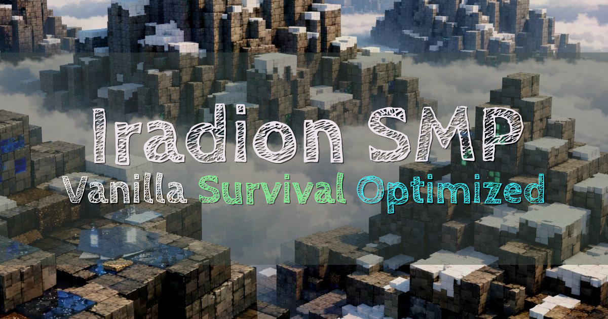 Banner for Iradion SMP Vanilla Survival Fabric Optimized (iradion-smp.mineplay.pro)