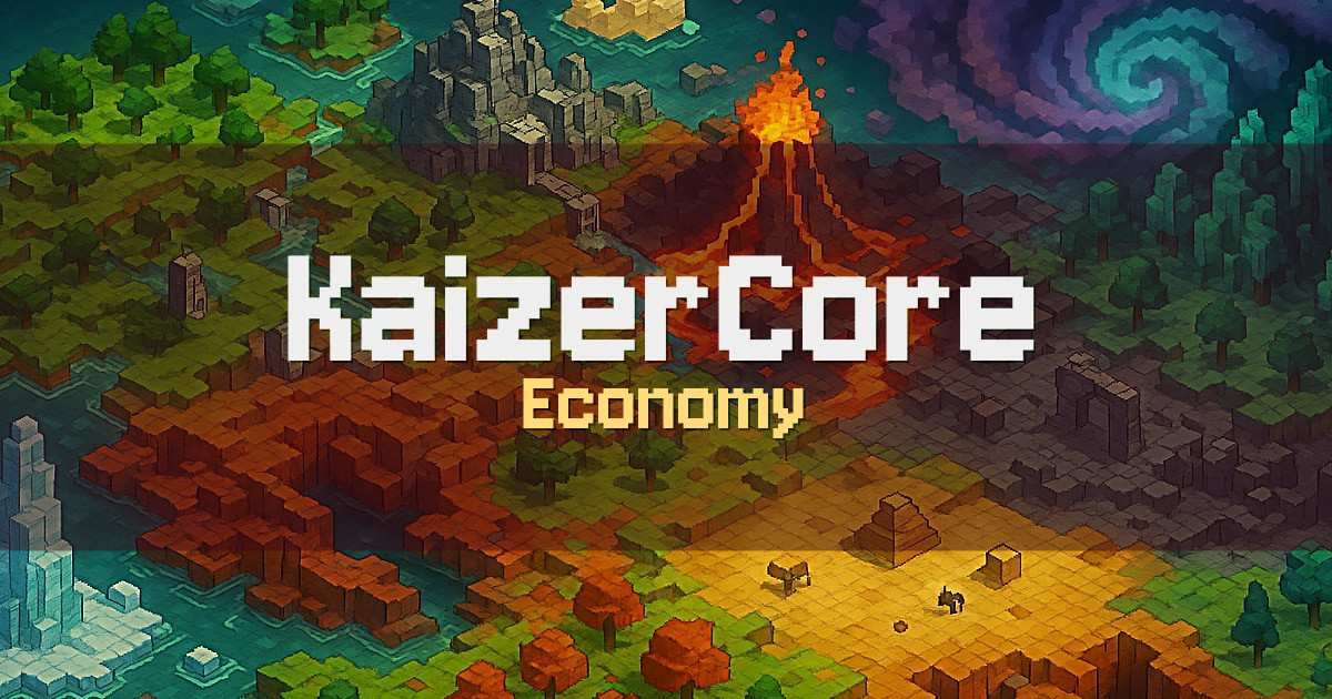 KaizerCore Economy Minecraft server