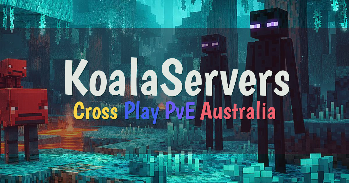 Banner for KoalaServers Australian Cross Play PvE Network (play.koalaservers.net)
