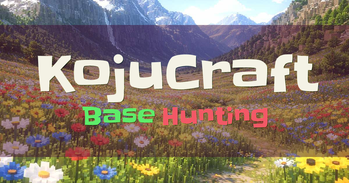 KojuCraft Raiding Minecraft server