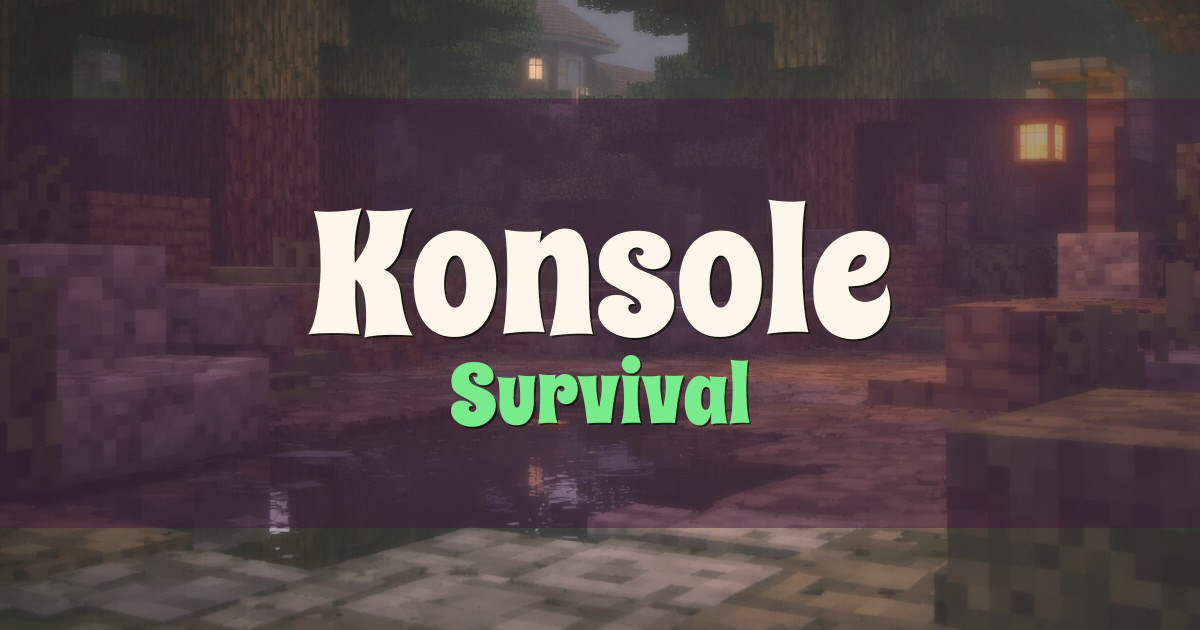 Banner for Konsole Survival (mc.konsole.no)