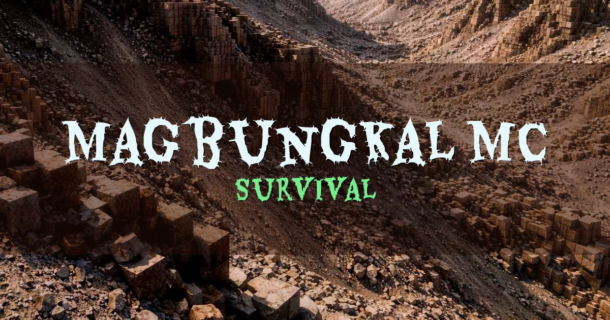 Banner for Magbungkal MC Survival (play.magbungkal.com)