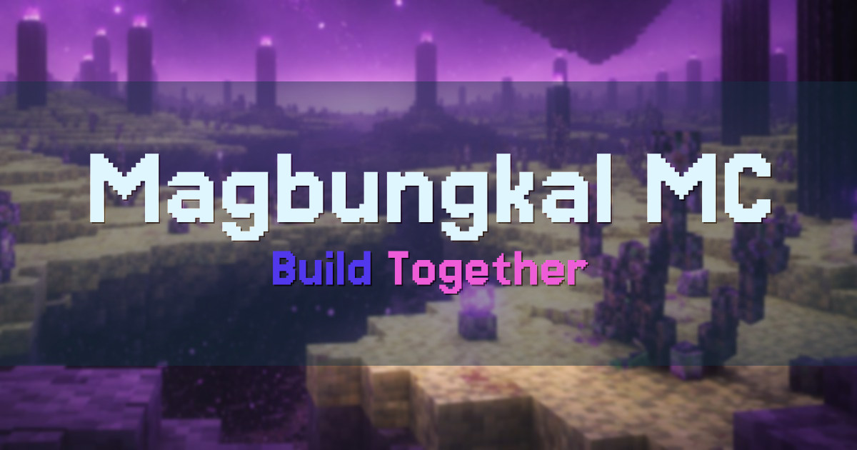 Magbungkal MC Survival Minecraft server