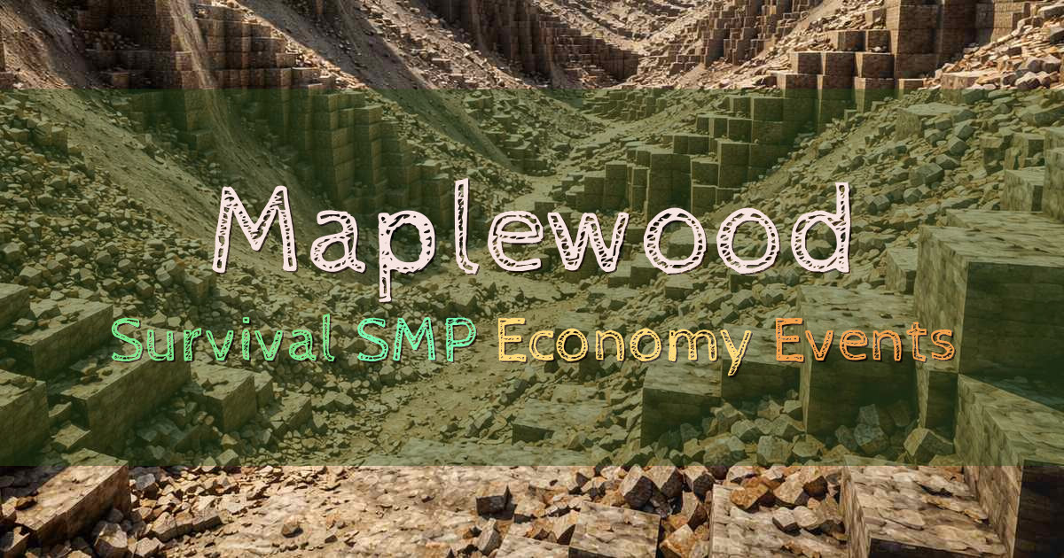 Banner for Maplewood Survival SMP with Custom Progression (play.maplewoodmc.com)