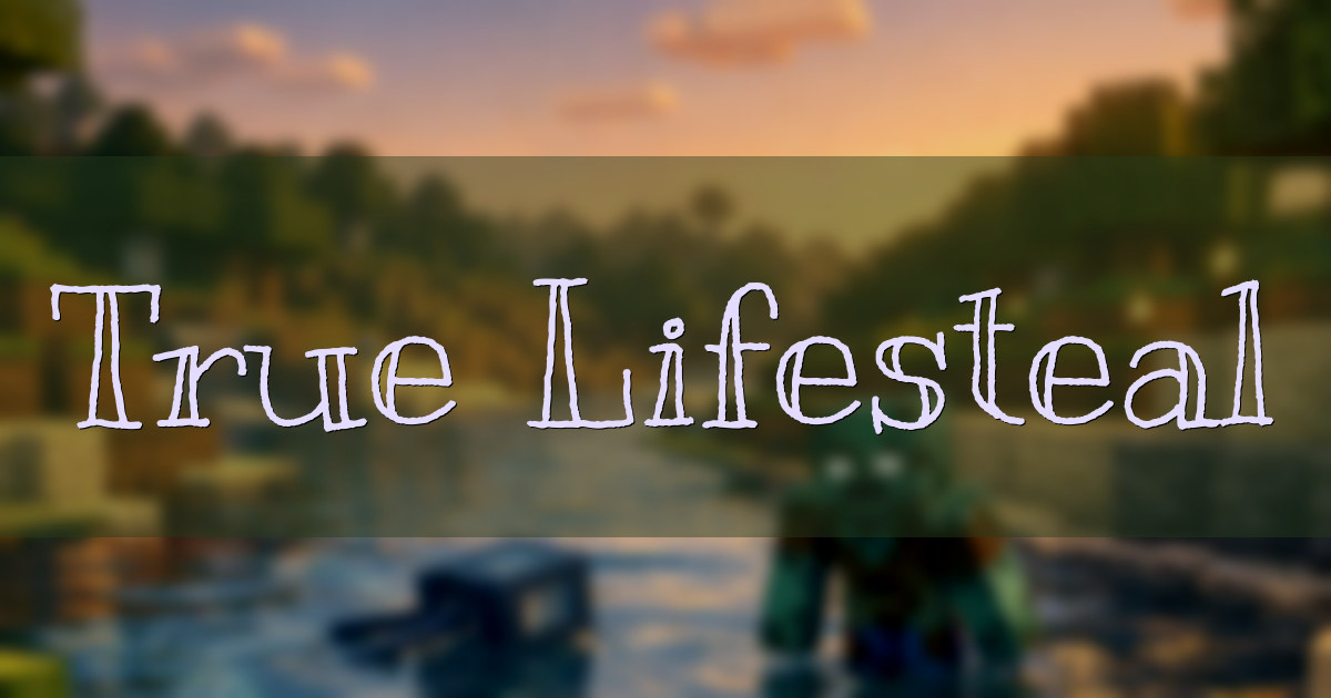 Banner for MC Lifesteal Vanilla SMP No Pay to Win (lifestealmc.us)