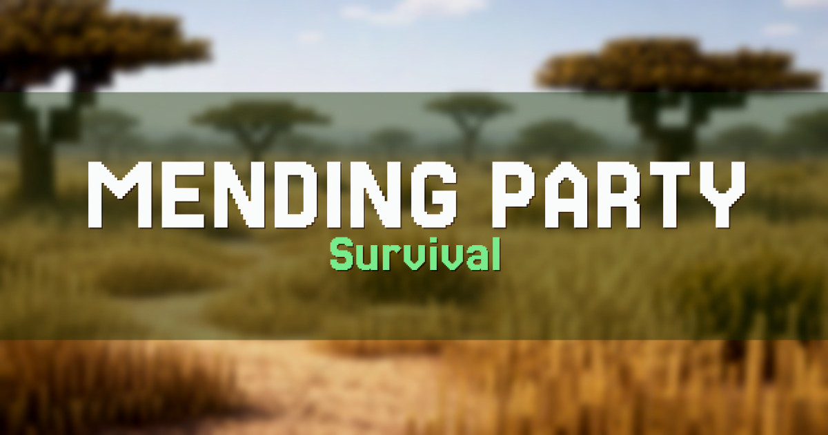 MENDING.PARTY Survival Minecraft server