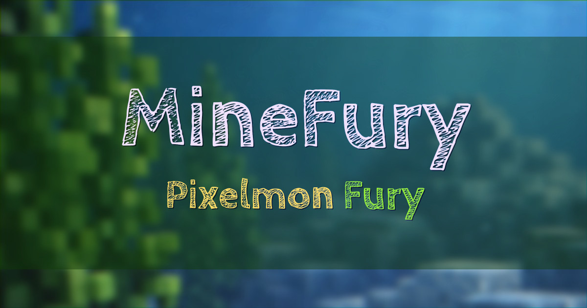 MineFury Pixelmon Minecraft server