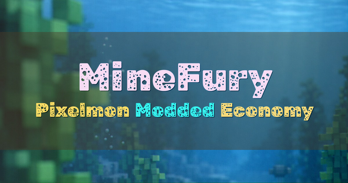 Banner for MineFury Pixelmon Modded Server (play.minefury.net)