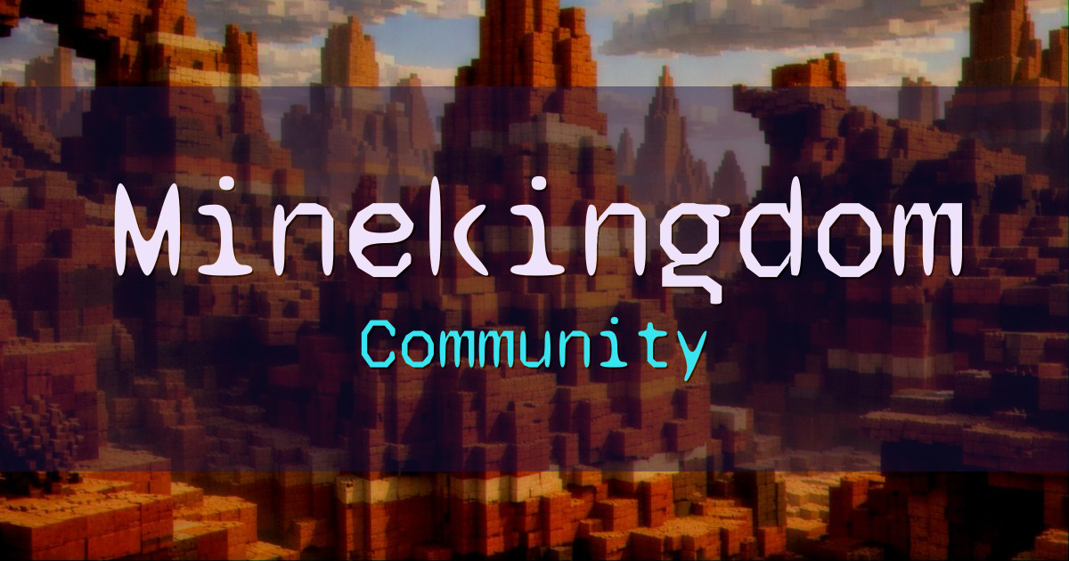 Minekingdom Community Minecraft server