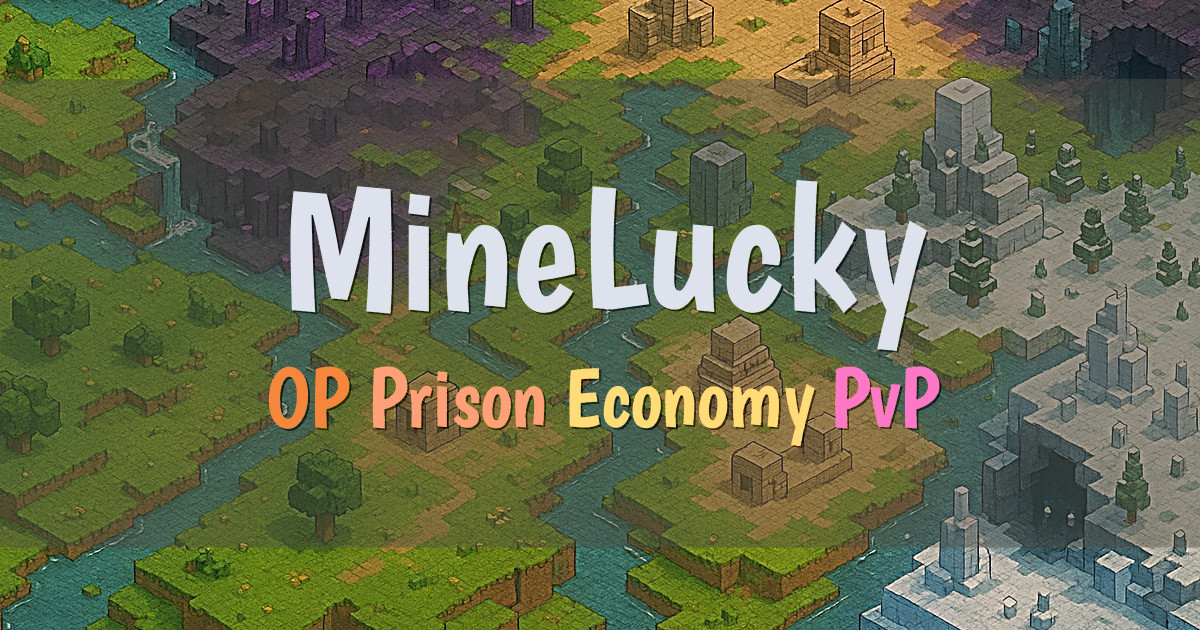 Banner for MineLucky OP Prison Economy PvP (org.minelucky.net)