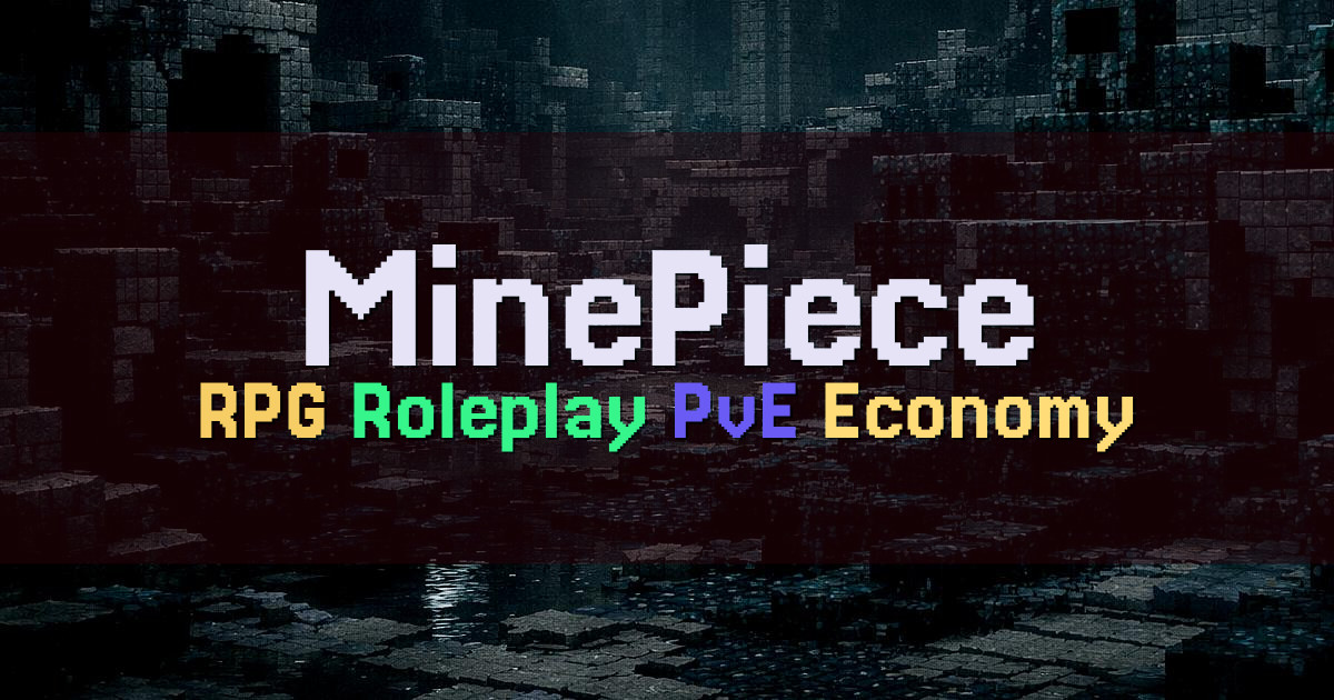 Banner for MinePiece One Piece Inspired MMORPG (mc.minepiece.net)