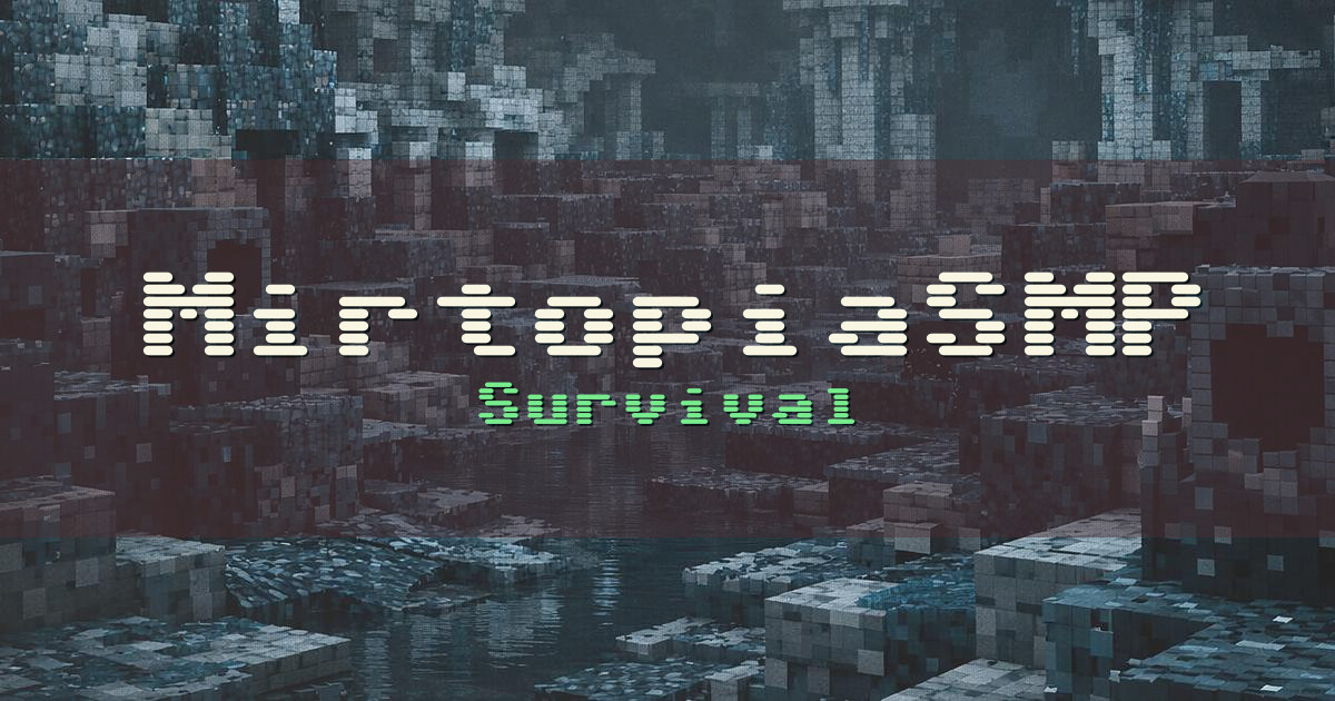 MirtopiaSMP Survival Minecraft server