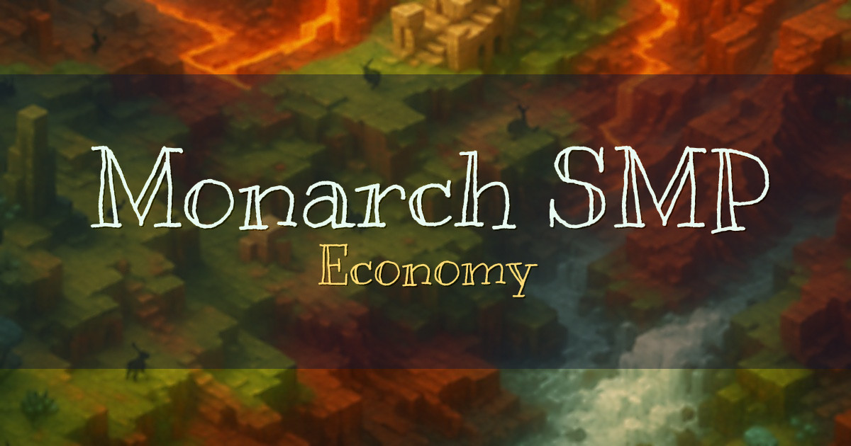 Monarch SMP Economy Minecraft server