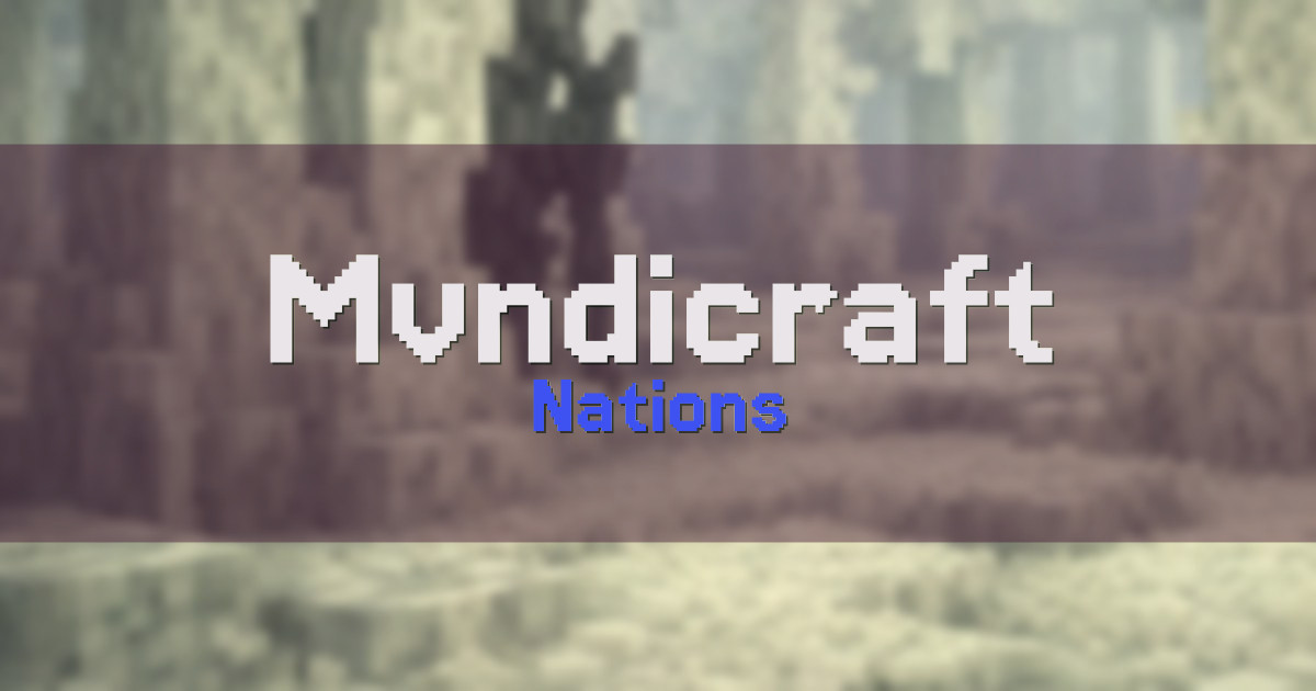 Mvndicraft Nations Minecraft server