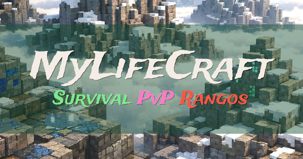 Banner for MyLifeCraft Survival con PvP amistoso (mylifecraft.net)