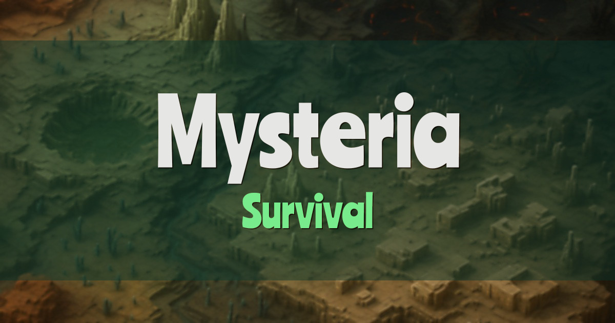 Mysteria Survival Minecraft server