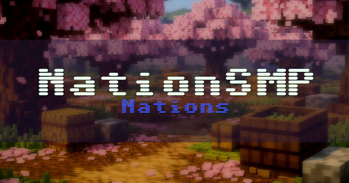 NationSMP Nations Minecraft server
