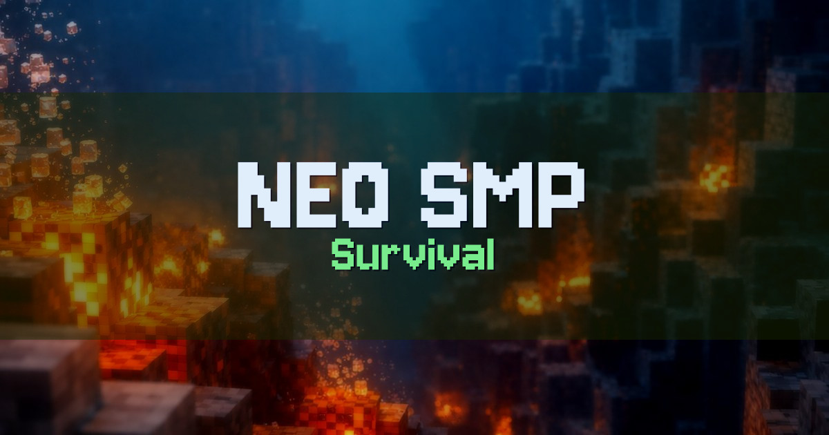 NEO SMP Survival Minecraft server
