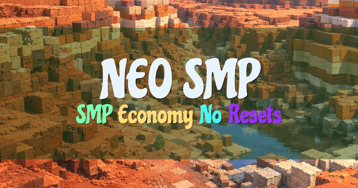 Banner for NEO SMP Crossplay Survival With No Resets (java.mallick.cc)