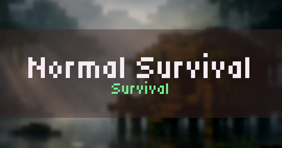 Banner for Normal Survival Survival (play.normalsurvival.com)