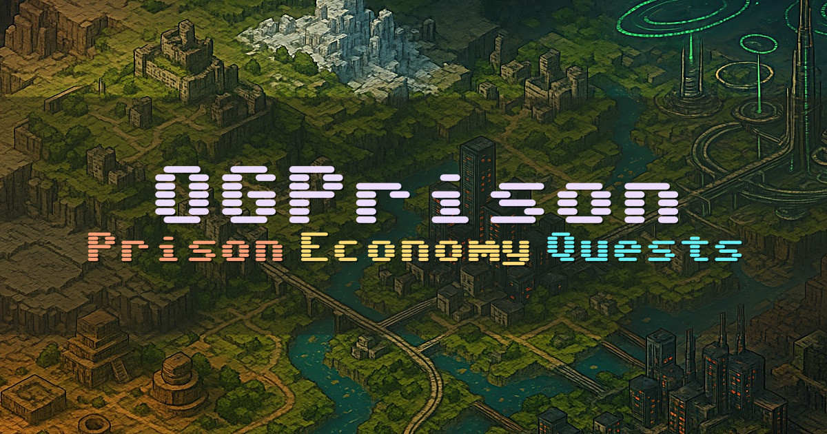 Banner for OGPrison Classic Prison With a Futuristic Twist (ogprison.net)